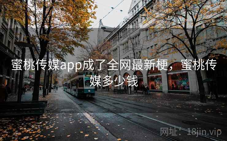 蜜桃传媒app成了全网最新梗,蜜桃传媒多少钱